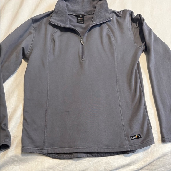 Kerrits Horse Fleece Lined Women's 1/4 Zip Equestrain Long Sleeve Shirt Small - Picture 1 of 11